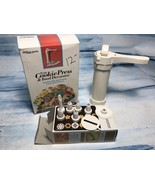 HUTZLER Petite Cookie Press and Food Decorator - 2 Discs/6 Tips Made in ... - €7,42 EUR