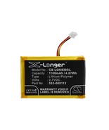 Cameron Sino 1100mAh Battery for Logitech IIIuminated Living-Room Keyboa... - $310.80 MXN