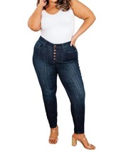 Judy Blue high waist hand sanded resin skinny jeans Indigo - $38.01 CAD - $65.17 CAD