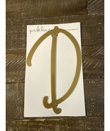 Park Lane Gold Metal Letter D - $29.58