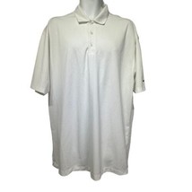 nike Dri-fit UV white Shirt Sleeve polo shirt Size XXL - $17.82
