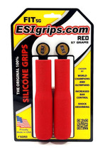 ESI FIT SG Grips, 130mm, Silicone, Red - £30.66 GBP