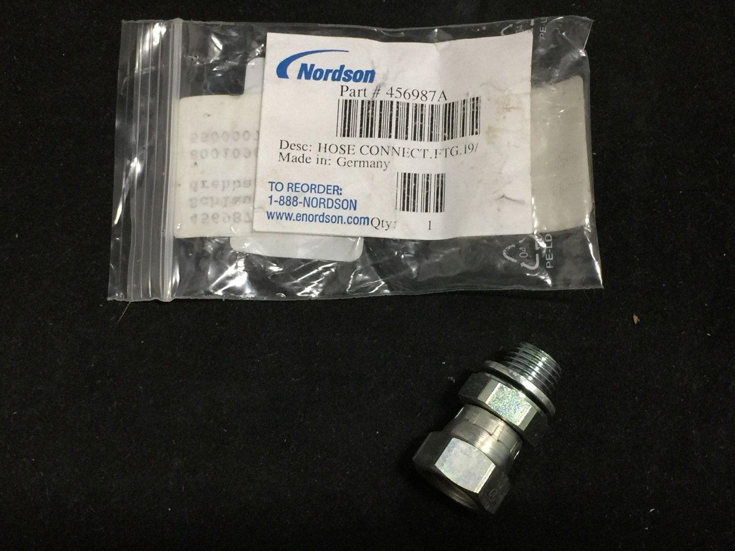 NEW Nordson 456987A Hose Connect Fitting 19  - £12.23 GBP