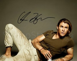 Chris Hemsworth Signed 8x10 Glossy Photo Autographed RP Signature Poster Wall Ar - £13.58 GBP