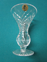 Irish Hand Made Crystal Glass Vase 5 1/2&quot; Still With Label [*GL-10] - £42.88 GBP