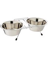 westminster pet products 19432 Qt, Stainless Steel Double Diner Raised P... - $451.86 MXN