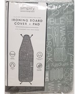 Padded Ironing Board Cover &amp; Pad (for 54&quot; boards) CLEANING, LAUNDRY WORD... - £17.40 GBP