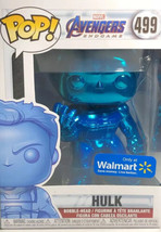 Funko POP Marvel Avengers Endgame HULK Chrome Blue #499 (WALMART EXC) Vinyl - $20.29