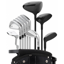 STIX GOLF CLUBS COMPLETE SET 10 PC DRIVER IRONS PUTTER WEDGES BAG RIGHT ... - $779.99
