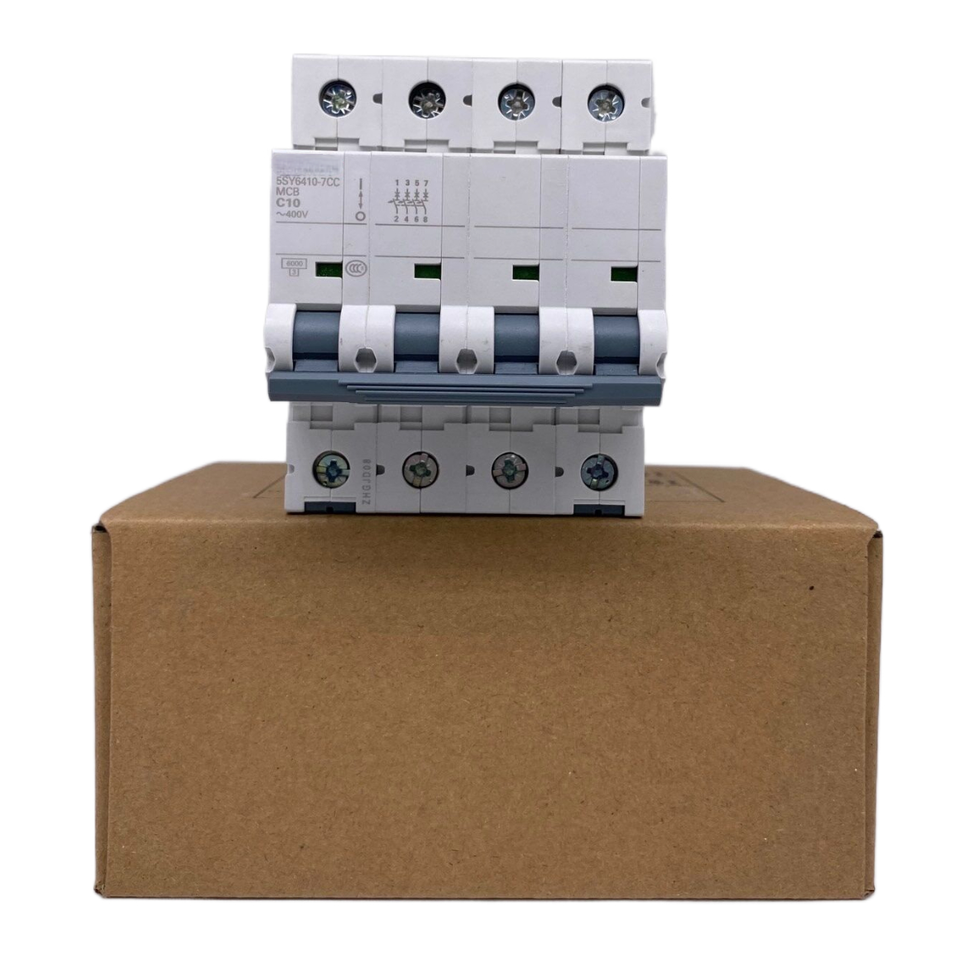 For Siemens 5SY6410-7CC 4-Pole 10A 400V Circuit Breaker 5SY64107CC - $38.62