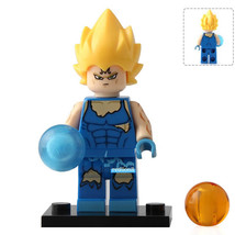 Vegeta Dragon Ball Super Saiyan Lego Compatible Minifigure Bricks Toys - £2.39 GBP