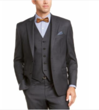 Lauren Ralph Lauren Men&#39;s Classic-Fit Stretch Wool Suit Jacket Charcoal ... - $98.95