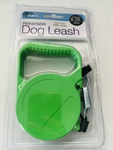 Dog Leash Green Retractable 8.2 Ft. For Dogs Up To 20 Lbs. - £10.45 GBP