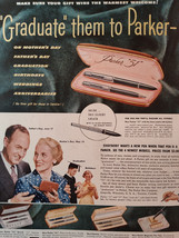 1951 Esquire Original Art Ad Advertisement PARKER 51 Pen Front Cover - £8.76 GBP