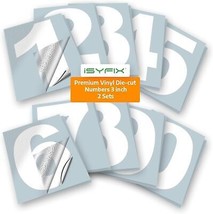  Stickers 3 Inch Self Adhesive 2 Sets Premium Decal Die Cut a - £26.43 GBP