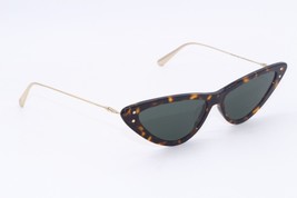 New Christian Dior Missdior B4U 22C0 Havana Gold Authentic Sunglasses 55-14 - £351.27 GBP