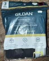 Gildan ~ 3-Pair Mens Mid Rise Brief Underwear Cotton ~ 3XL (48-50) - $12.86