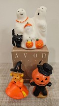 Avon &amp; Gurley Halloween Candles - Vintage Lot of 3 - 1 Glow in the Dark Candle! - £30.50 GBP