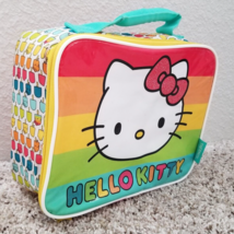 Hello Kitty Kids Lunch Bag Cooler Insulated Soft Thermos - £9.70 GBP