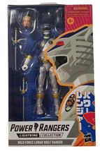 Power Rangers Lightning Collection Wild Force Lunar Wolf Ranger 6&quot; Figure MIB - £13.44 GBP