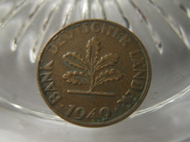 (FC-600) 1949-J Germany: 1 Pfennig - £1.57 GBP