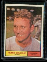 Vintage 1961 TOPPS Baseball Card #281 FRANK SULLIVAN Philadelphia Phillies - £6.56 GBP