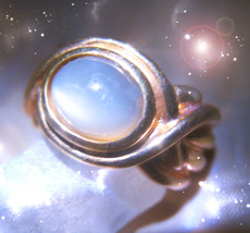 HAUNTED RING GAZE INTO THE PRIESTESS EYE ADVANCED HIGHEST LIGHT MAGICK SCHOLARS image 2