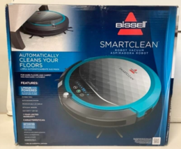 NEW Bissell 1605 SmartClean Automatic Robot Vacuum Cleaner Titanium Disco Teal - £179.73 GBP