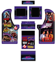 ARCADE1UP, Arcade 1UP 80&#39;S Tv And Movies ARCADE/Arcade Cabinet Graphics Art Side - £22.30 GBP+