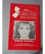 Barbara Mandrell Garden State Arts Center NJ 1986 Summer Concert program - £5.41 GBP