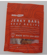 BARK BOX Dog Treats Bag Beef Recipe JERKY BARS 3 oz - £9.51 GBP