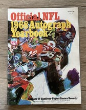 Official NFL 1968 Autograph Yearbook - £15.73 GBP