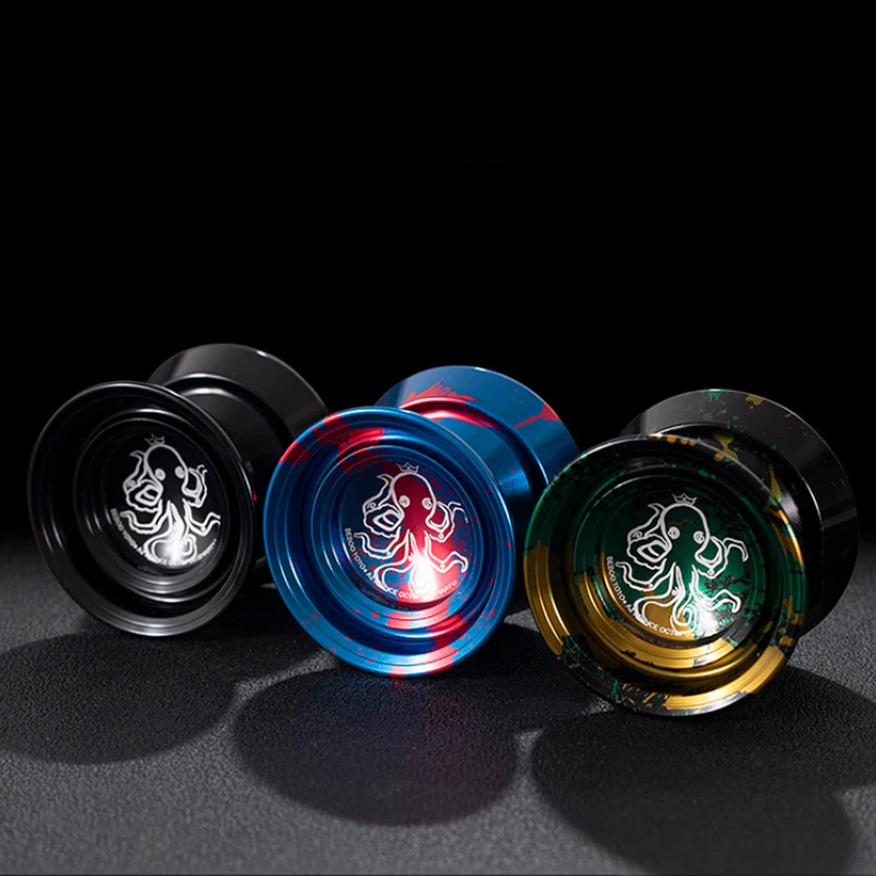 Metal Yoyo Magic YOYO Profissonal Aluminum Alloy Unresponsive Yoyo 10 Ball - £19.15 GBP