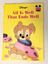 Disney&#39;s Hardcover Vintage Children&#39;s Book All Is Well That Ends Well 1979 - £4.71 GBP