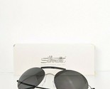 Brand New Authentic Silhouette Sunglasses 8659 10 6203 Grey / Black Frame - $148.49