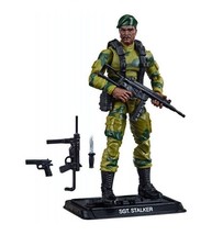 GI Joe Sgt. Stalker Retro Collection Action Figure Exclusive Complete C9+ 2021 - £13.05 GBP