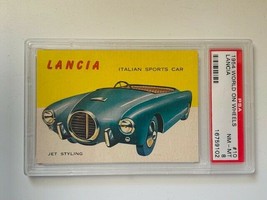 World on Wheels 1954 Lancia PSA 8 Italy Sports Car #10 trading card automobile - £174.24 GBP