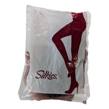 Silkies Pantyhose Gray Brown Control Top 070205 Size Medium Taupe 2 Made... - $19.80