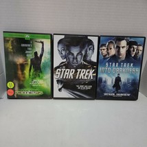 Star Trek Dvd Lot 3 Movies Nemesis Star Trek &amp; Star Trek Into The Darkness - £6.01 GBP