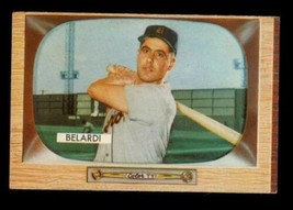 Vintage 1955 Baseball Card Bowman #36 Wayne Belardi First Base Detroit Tigers - £6.61 GBP