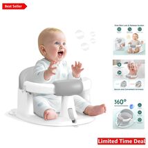 Durable Baby Bath Seat with Suction Cups &amp; Comfortable Support - For 6-24 - $128.65