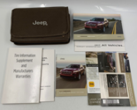 2017 Jeep Cherokee Owners Manual Handbook Set with Case OEM E03B41027 - $67.49