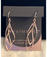 Primrose18K Rose Gold Over Sterling Silver Dangle Earrings - $489.47 MXN