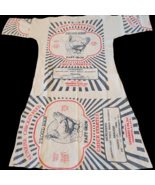 Flour Sack Dress Proud Hen Vintage Look Feed Sack Garden Hippie Boho One... - $103.90