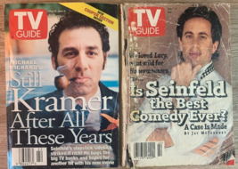 Seinfeld TV Guide 2 Piece Lot: Collectible, Kramer, Magazines - £2.36 GBP