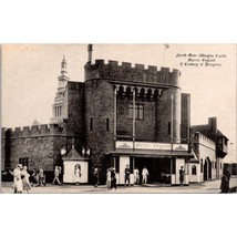Vintage Merrie England RPPC Postcard, North Gate Allington Castle Century - $18.39