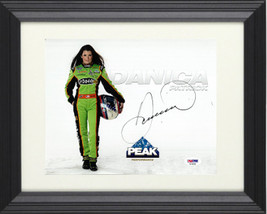 Danica Patrick signed Go Daddy 8x10 Photo Custom Framing- PSA #AF90929 (NASCAR/I - £107.48 GBP