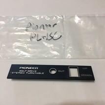 Pioneer PL-15C Top Plate For Up / Down Switch - $10.25