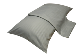 Soft like Egyptian Cotton, Smooth,Wrinkle Free 1800 Microfiber Gray Pillowcase - £10.04 GBP