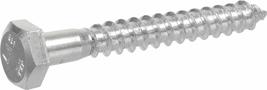 The Hillman Group 230054 Hex Lag Screw, 5/16-Inch X 2-1/2-Inch, Zinc, 10... - £30.15 GBP